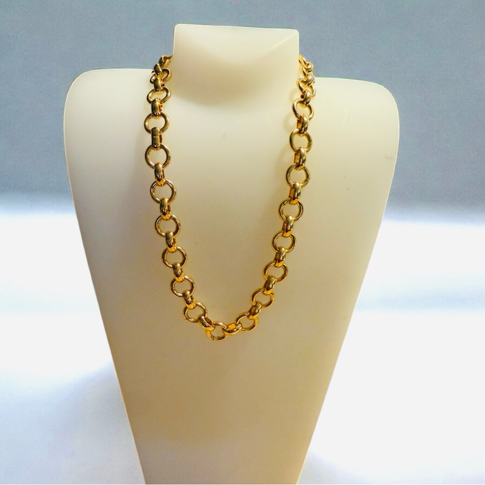 NWT! 18K Gold-Plated Chain Necklace